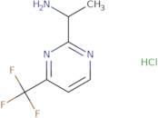 1-[4-(Trifluoromethyl)pyrimidin-2-yl]ethan-1-amine hydrochloride