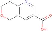 5H,7H,8H-Pyrano[4,3-b]pyridine-3-carboxylic acid