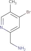1-(4-Bromo-5-methylpyridin-2-yl)methanamine