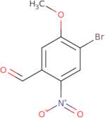 4-Bromo-5-methoxy-2-nitrobenzaldehyde