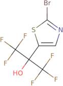 2-(2-Bromo-1,3-thiazol-5-yl)-1,1,1,3,3,3-hexafluoropropan-2-ol
