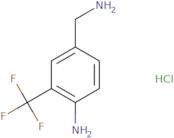 4-(Aminomethyl)-2-(trifluoromethyl)aniline hydrochloride