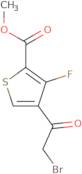 Methyl 4-(2-bromoacetyl)-3-fluorothiophene-2-carboxylate