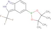 5-(4,4,5,5-Tetramethyl-1,3,2-dioxaborolan-2-yl)-3-(trifluoromethyl)-1H-indazole