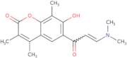 6-[3-(Dimethylamino)prop-2-enoyl]-7-hydroxy-3,4,8-trimethyl-2H-chromen-2-one