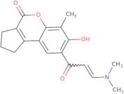 8-[3-(Dimethylamino)prop-2-enoyl]-7-hydroxy-6-methyl-1H,2H,3H,4H-cyclopenta[C]chromen-4-one