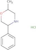 (2S,5S)-2-Methyl-5-phenylmorpholine hydrochloride ee