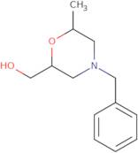 ((2R,6R)-4-benzyl-6-methylmorpholin-2-yl)methanol