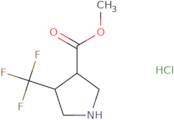 Methyl (3S,4S)-4-(trifluoromethyl)pyrrolidine-3-carboxylate HCl ee