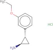 rac-(1R,2S)-2-(3-Ethoxyphenyl)cyclopropan-1-amine hydrochloride