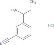 (S)-3-(1-Aminopropyl)benzonitrile hydrochloride