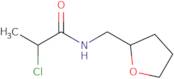 2-Chloro-N-[(oxolan-2-yl)methyl]propanamide