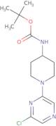 tert-Butyl N-[1-(6-chloropyrazin-2-yl)piperidin-4-yl]carbamate