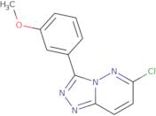 6-Chloro-3-(3-methoxyphenyl)[1,2,4]triazolo[4,3-b]pyridazine