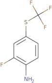 2-Fluoro-4-(trifluoromethylthio)aniline