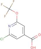 2-Chloro-6-(trifluoromethoxy)isonicotinic acid