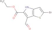 Ethyl 2-bromo-6-formyl-4H-thieno-[3,2-b]pyrrole-5-carboxylate