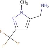 (1-Methyl-3-(trifluoromethyl)-1H-pyrazol-5-yl)methanamine