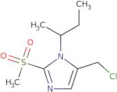 1-(Butan-2-yl)-5-(chloromethyl)-2-methanesulfonyl-1H-imidazole