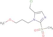 5-(Chloromethyl)-2-methanesulfonyl-1-(3-methoxypropyl)-1H-imidazole