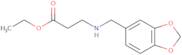 Ethyl 3-[(2H-1,3-benzodioxol-5-ylmethyl)amino]propanoate