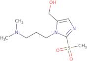 {1-[3-(Dimethylamino)propyl]-2-methanesulfonyl-1H-imidazol-5-yl}methanol