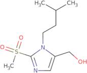 [2-Methanesulfonyl-1-(3-methylbutyl)-1H-imidazol-5-yl]methanol