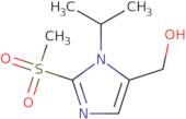 [2-Methanesulfonyl-1-(propan-2-yl)-1H-imidazol-5-yl]methanol