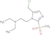 {2-[5-(Chloromethyl)-2-methanesulfonyl-1H-imidazol-1-yl]ethyl}diethylamine
