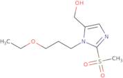 [1-(3-Ethoxypropyl)-2-methanesulfonyl-1H-imidazol-5-yl]methanol