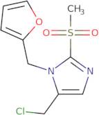 5-(Chloromethyl)-1-(furan-2-ylmethyl)-2-methanesulfonyl-1H-imidazole