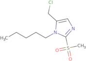 5-(Chloromethyl)-2-methanesulfonyl-1-pentyl-1H-imidazole