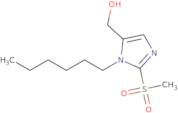 (1-Hexyl-2-methanesulfonyl-1H-imidazol-5-yl)methanol