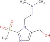 {1-[2-(Dimethylamino)ethyl]-2-methanesulfonyl-1H-imidazol-5-yl}methanol