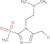{2-[5-(Chloromethyl)-2-methanesulfonyl-1H-imidazol-1-yl]ethyl}dimethylamine