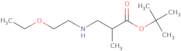 tert-Butyl 3-[(2-ethoxyethyl)amino]-2-methylpropanoate