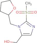 [2-Methanesulfonyl-1-(oxolan-2-ylmethyl)-1H-imidazol-5-yl]methanol