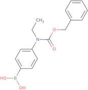 (4-{[(Benzyloxy)carbonyl](ethyl)amino}phenyl)boronic acid
