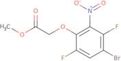 Methyl 2-(4-bromo-3,6-difluoro-2-nitrophenoxy)acetate