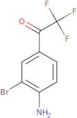 1-(4-Amino-3-bromophenyl)-2,2,2-trifluoroethan-1-one