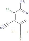 2-Amino-3-chloro-5-(trifluoromethyl)isonicotinonitrile