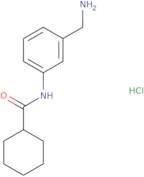 N-[3-(Aminomethyl)phenyl]cyclohexanecarboxamide hydrochloride