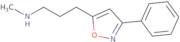 Methyl[3-(3-phenyl-1,2-oxazol-5-yl)propyl]amine