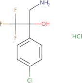 3-Amino-2-(4-chlorophenyl)-1,1,1-trifluoropropan-2-ol hydrochloride