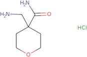 4-(Aminomethyl)oxane-4-carboxamide hydrochloride