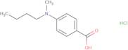 4-[Butyl(methyl)amino]benzoic acid hydrochloride