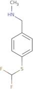 ({4-[(Difluoromethyl)sulfanyl]phenyl}methyl)(methyl)amine