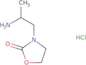 3-(2-Aminopropyl)-1,3-oxazolidin-2-one hydrochloride