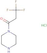 3,3,3-Trifluoro-1-(piperazin-1-yl)propan-1-one hydrochloride