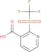 2-Trifluoromethanesulfonylpyridine-3-carboxylic acid